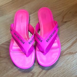 COPY - Balenciaga hot pink sandals